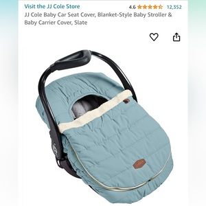 Like new! JJ Cole car seat cover